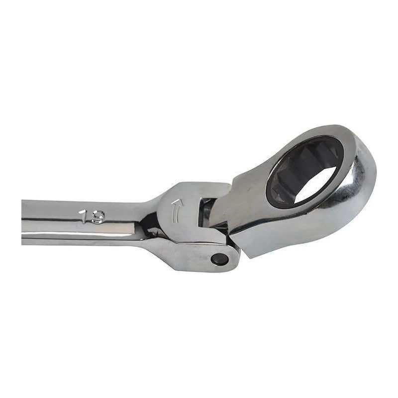 Faithfull Ratchet Combination Spanner Flex Head CV 11mm