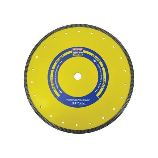 Faithfull Porcelain Diamond Blade 300 x 20mm