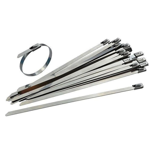 Faithfull Stainless Steel Cable Ties 4.6 x 150mm (Pack 50)