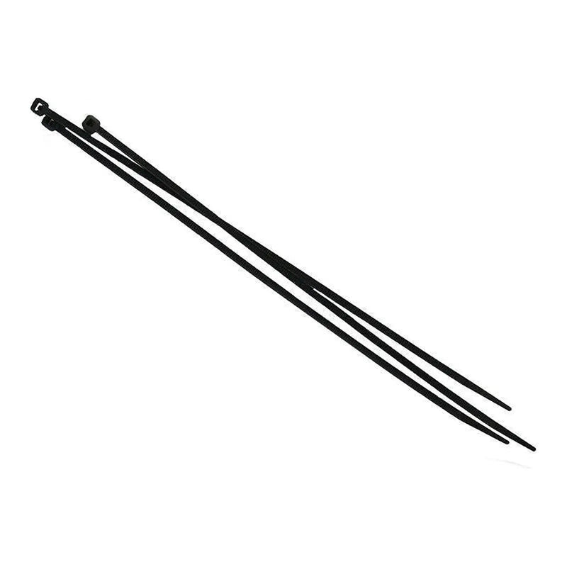 Faithfull Cable Ties Black 4.8 x 250mm (Pack 100)