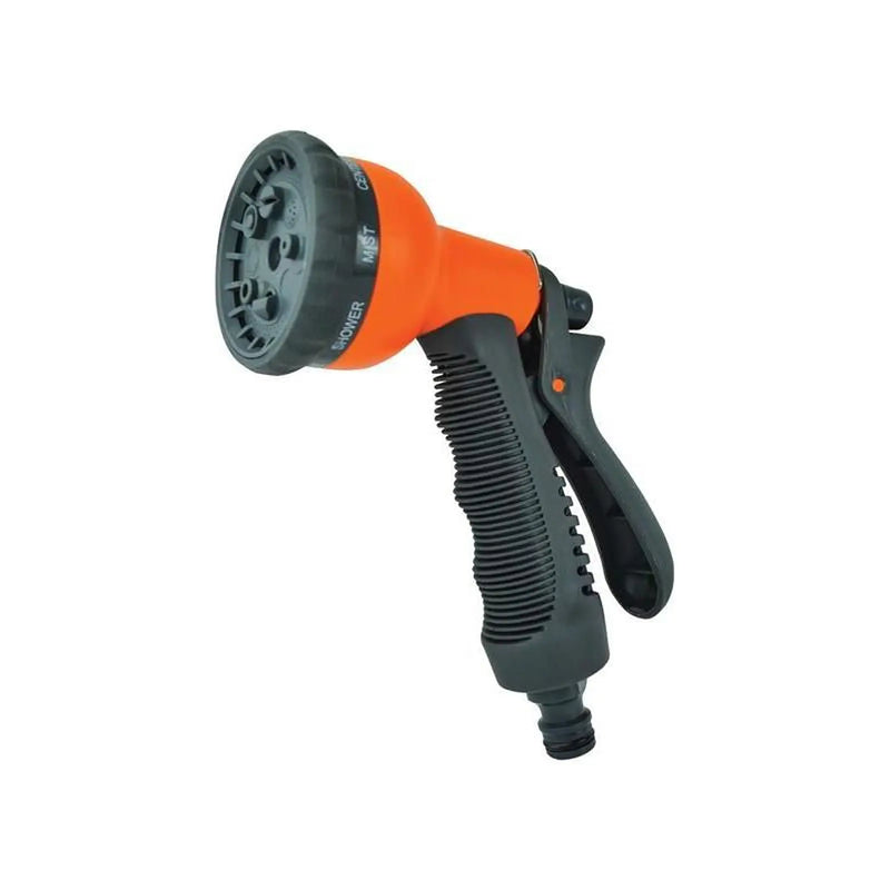Faithfull Plastic 8 Pattern Adjustable Spray Gun (Bulk Pack 8)