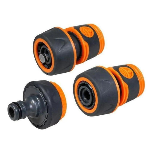 Faithfull 3/4in Plastic Hose Fittings Kit, 3 Piece