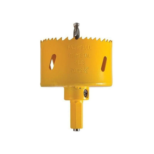 Faithfull Soffit Cutter Holesaw 70mm One Piece