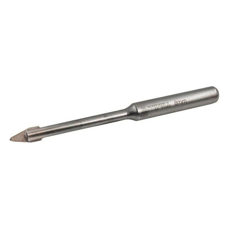 Faithfull Carbide Hard Tile & Glass Drill Bit 8mm