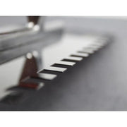 Faithfull Notched Trowel Serrated 10mm Stainless Steel Soft Grip Handle 13 x 4.1/2in