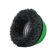 Faithfull Wire Cup Brush 100mm M14x2, 0.30mm Stainless Steel Wire
