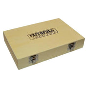 Faithfull 1/4in TCT Router Bit Set, 30 Piece