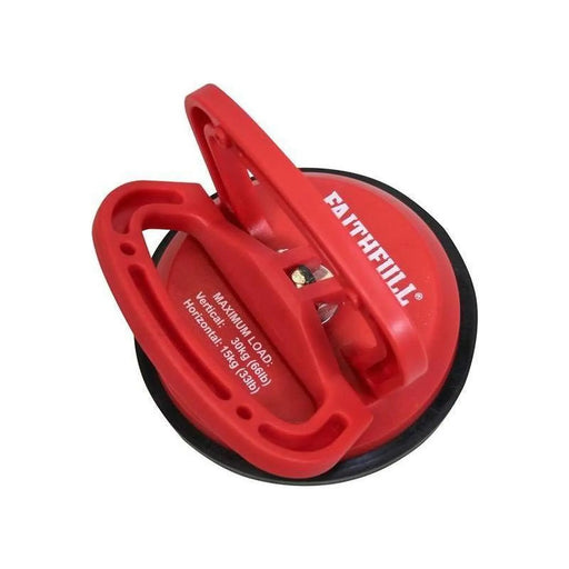 Faithfull Single Pad Suction Lifter 120mm Pad