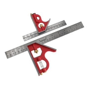 Faithfull Combination Square Twin Pack 150mm (6in) & 300mm (12in)