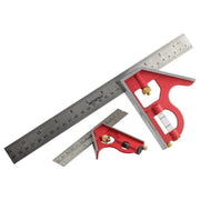 Faithfull Combination Square Twin Pack 150mm (6in) & 300mm (12in)