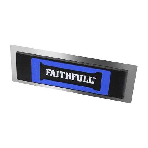 Faithfull Stainless Steel Flexifit Trowel with Foam 16in