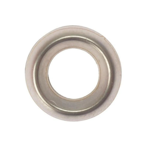 Forgefix Screw Cup Washers Solid Brass Nickel Plated No.10 Bag 200