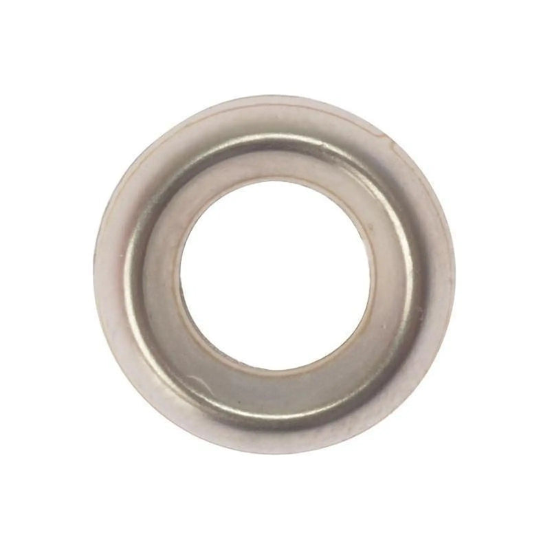 Forgefix Screw Cup Washers Solid Brass Nickel Plated No.10 Bag 200