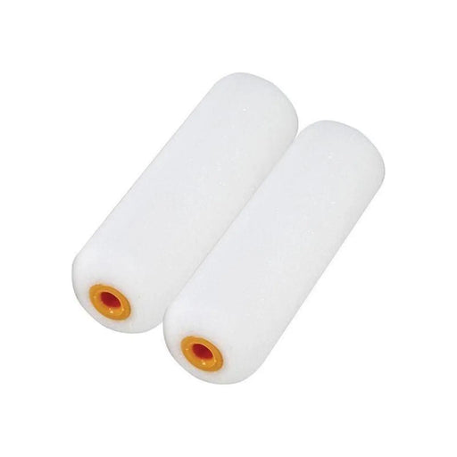 Faithfull Foam Mini Roller Refills 100mm (4in) Pack of 2