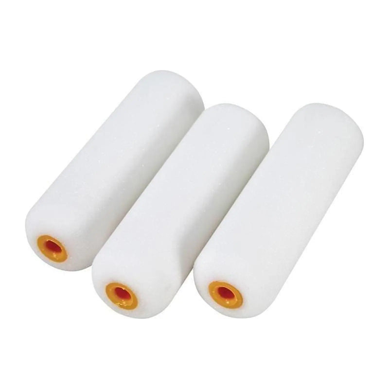 Faithfull Foam Mini Roller Refills 100mm (4in) Pack of 10