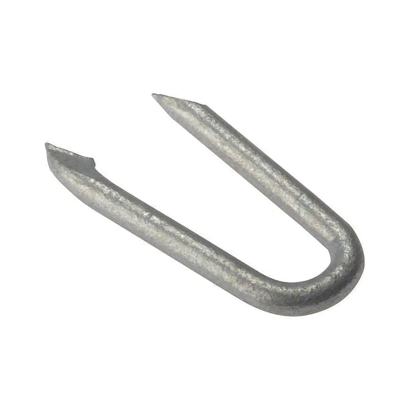 Forgefix Netting Staple Galvanised 25mm Bag Weight 250g