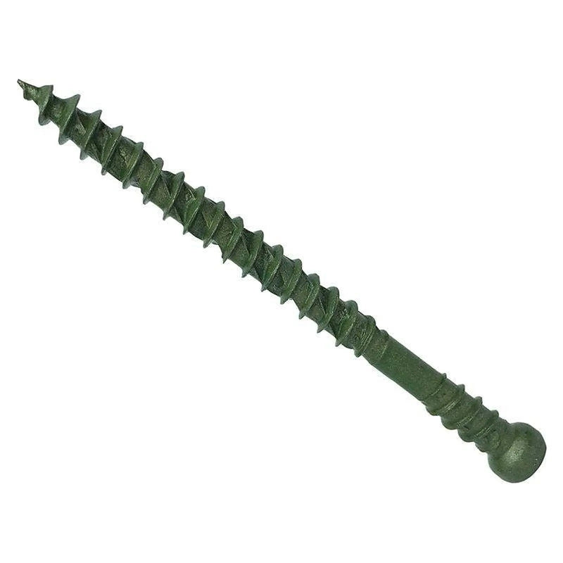 Forgefix ForgeFast TORX® Compatible Decking Screws Reduced Head Green 4.5x50 T15 Tub 600