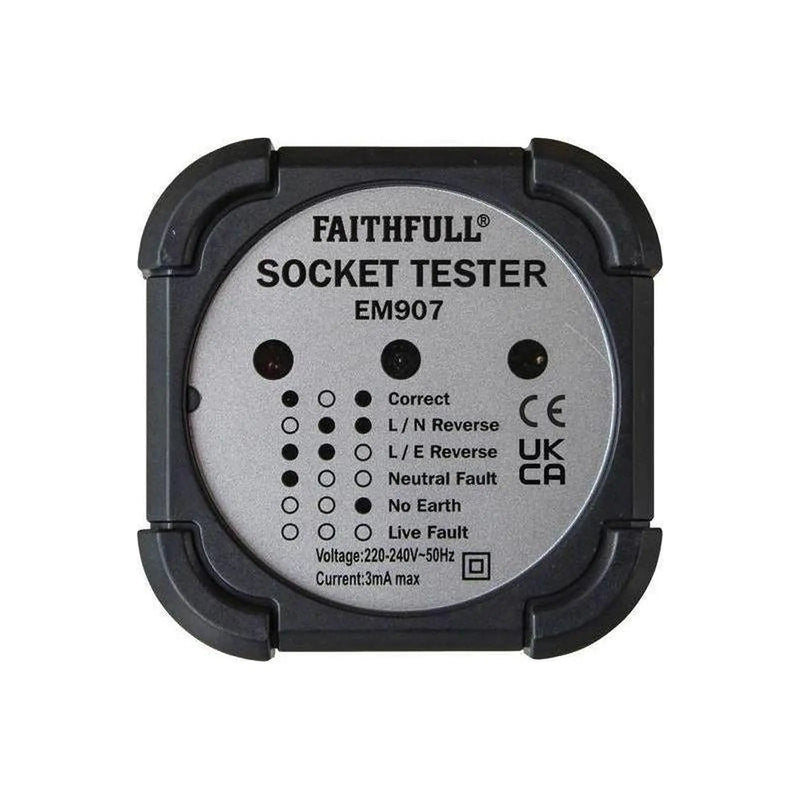 Faithfull Socket Polarity Tester