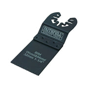 Faithfull Bi-Metal Flush Cut Wood/Metal Blades 32mm (Pack 5)