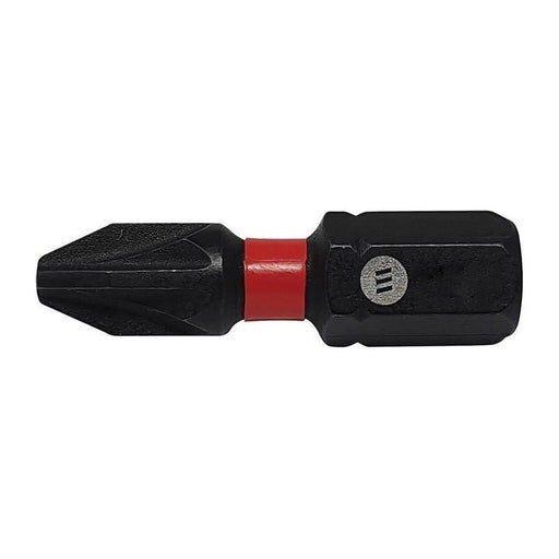 Forgefix ForgeFast Pozidriv Compatible Impact Bit PZ2 x 25mm (Box 50)