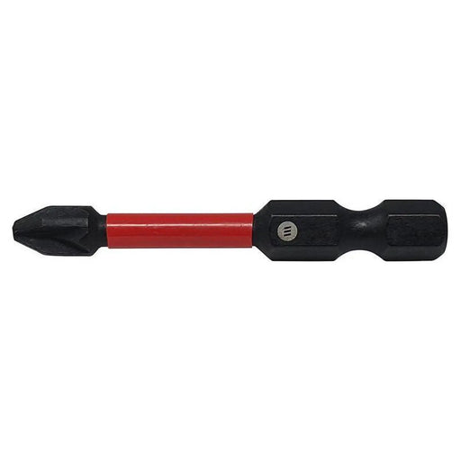Forgefix ForgeFast Pozidriv Compatible Impact Bit PZ3 x 50mm (Card 2)