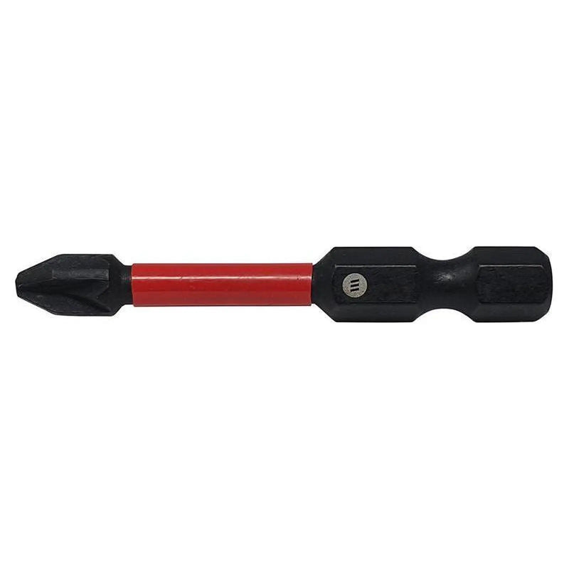 Forgefix ForgeFast Pozidriv Compatible Impact Bit PZ3 x 50mm (Card 2)