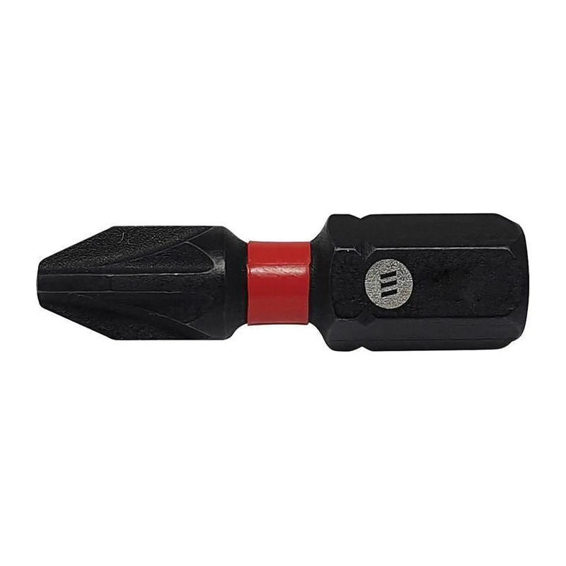 Forgefix ForgeFast Pozidriv Compatible Impact Bit PZ3 x 25mm (Card 2)