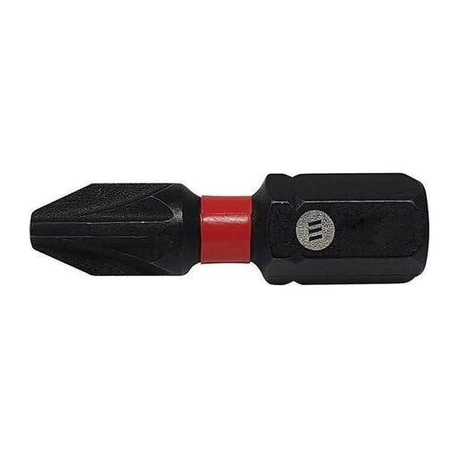 Forgefix ForgeFast Pozidriv Compatible Impact Bit PZ1 x 25mm (Card 2)