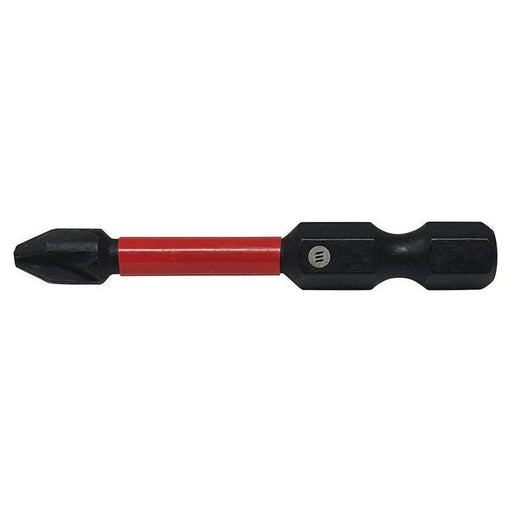 Forgefix ForgeFast Pozidriv Compatible Impact Bit PZ1 x 50mm (Card 2)