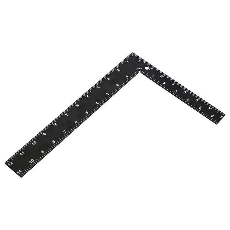 Faithfull Black Steel Roofing Square 200 x 300mm (8 x 12in)