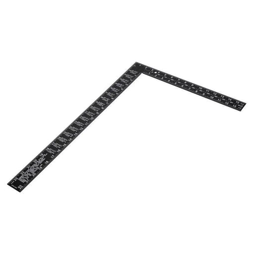 Faithfull Black Steel Roofing Square  400 x 600mm (16 x 24in)