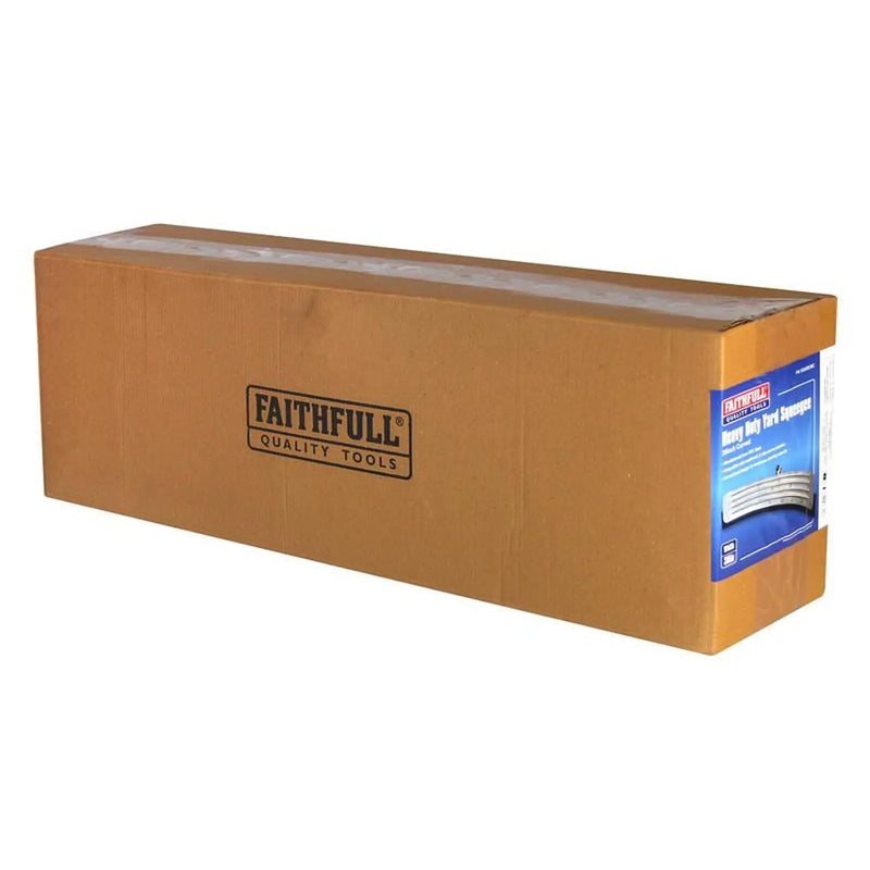 Faithfull Heavy-Duty Curved Yard Squeegee 30in (762mm)