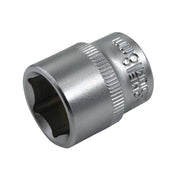 Faithfull Hex Socket 3/8in Drive 18mm