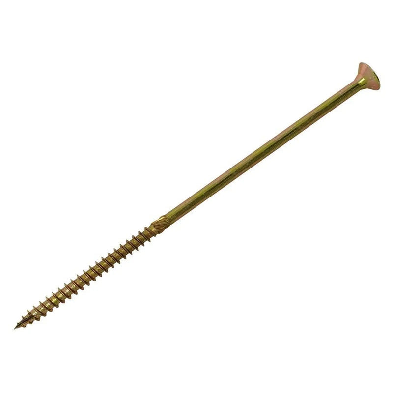 ForgeFix Spectre PZ Compatible Wood Screw CSK ZYP 8.0 x 200mm Box 50