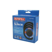 Faithfull Zirconia Abrasive Jumbo Flap Disc 125 x 22mm 40 Grit (3 Pack)