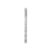 Faithfull Steel Rule 300mm / 12in x 25mm