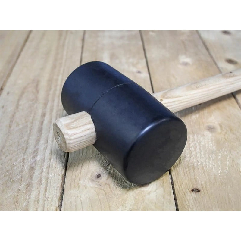 Faithfull FSC Black Rubber Mallet 28oz