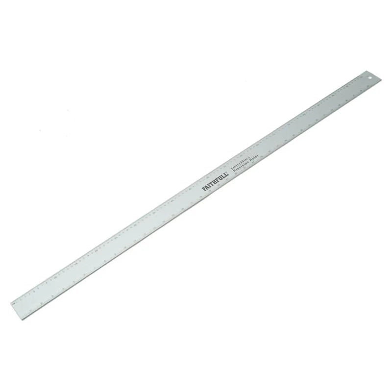 Faithfull Aluminium Flat Rule 1m/39in