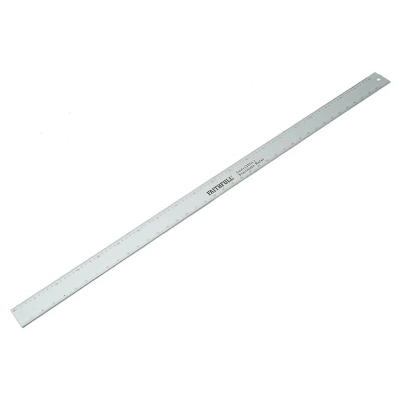 Faithfull Aluminium Flat Rule 1m/39in