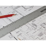 Faithfull Aluminium Flat Rule 1m/39in
