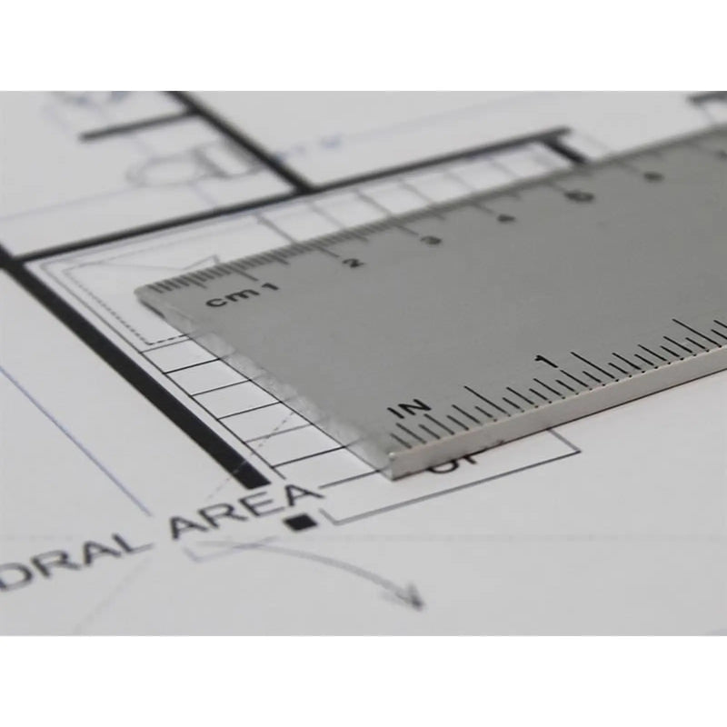 Faithfull Aluminium Flat Rule 1m/39in