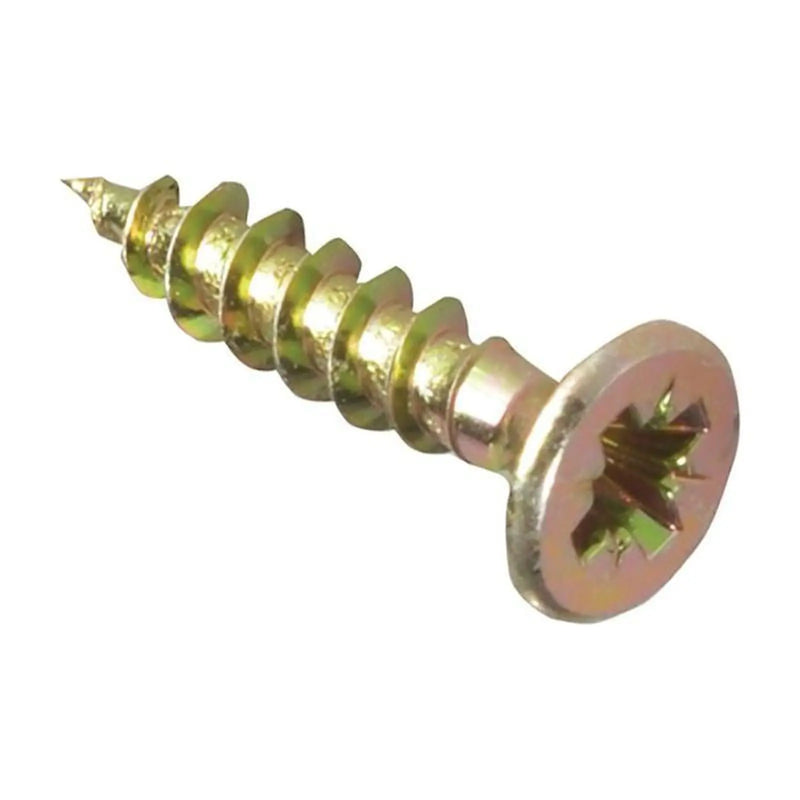 Forgefix Multi-Purpose Pozi Compatible Screw CSK ST ZYP 4.5 x 25mm Box 200