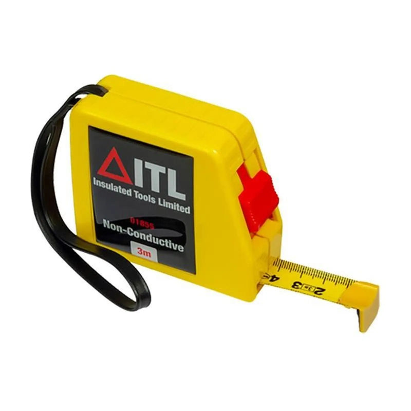 Itl Insulated Insulated Non Conductive Tape Measure 3m (Metric Only)
