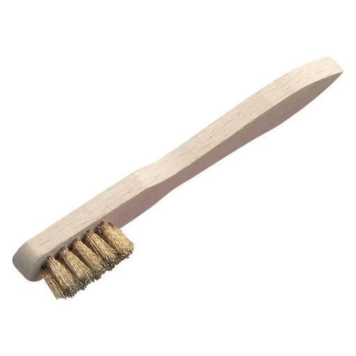 Lessmann Spark Plug Brush 2 Row Brass Wire