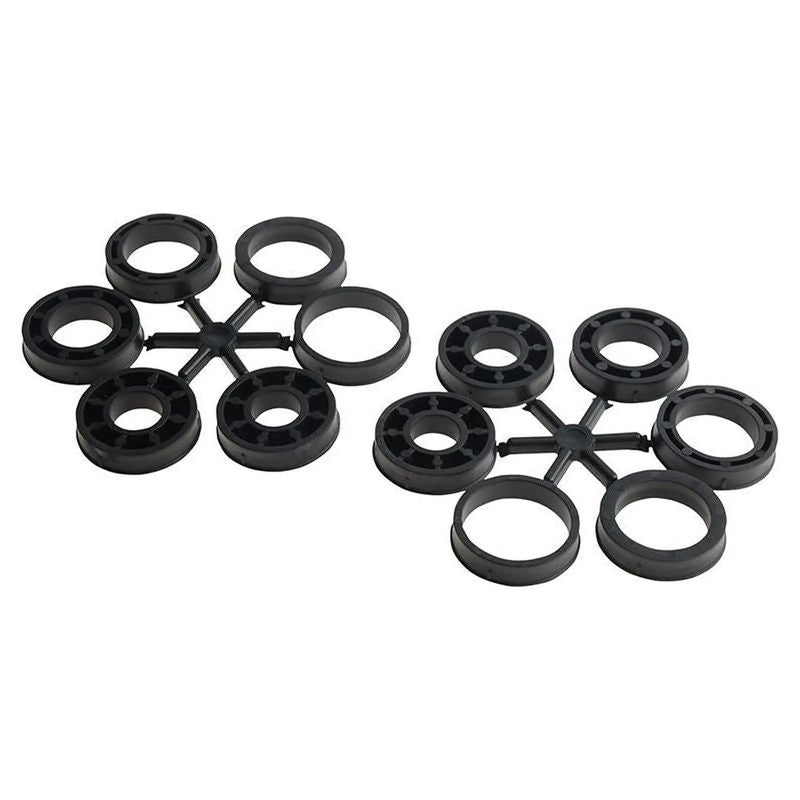 Lessmann Wheel Brush D100mm x W20-22 x 30 Bore Steel Wire 0.30 + Adaptors Set 1