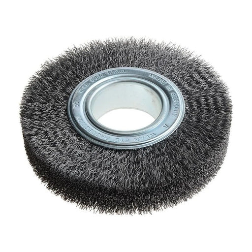 Lessmann Wheel Brush D150mm x W30-32 x 50 Bore Steel Wire 0.30 + Adaptors Set 3