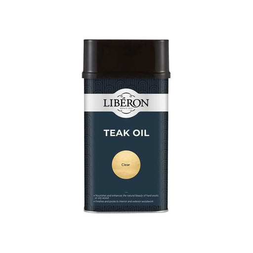 Liberon Teak Oil with UV Filters 1 litre
