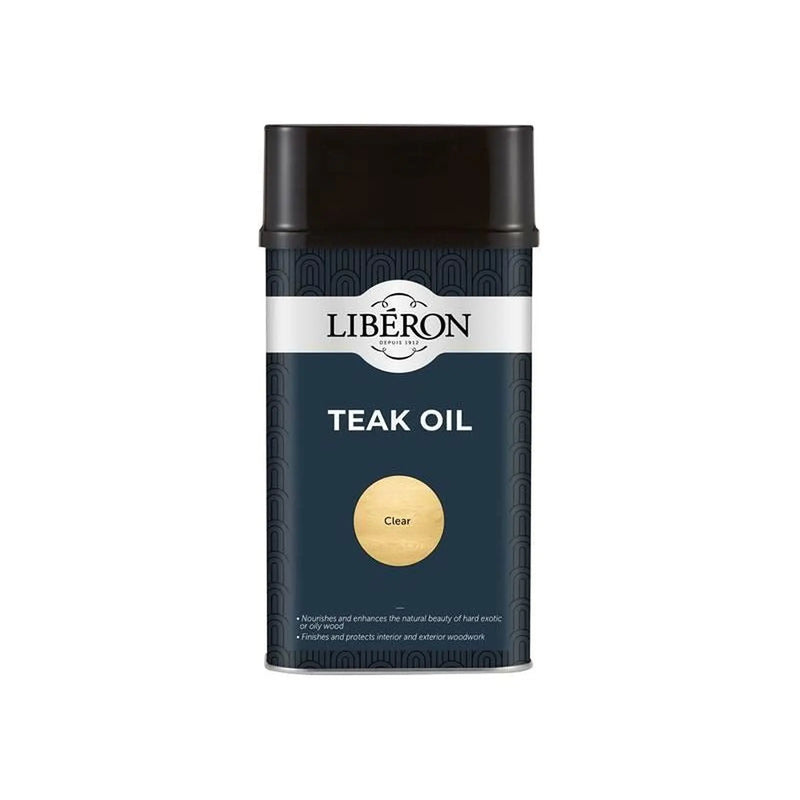 Liberon Teak Oil with UV Filters 1 litre