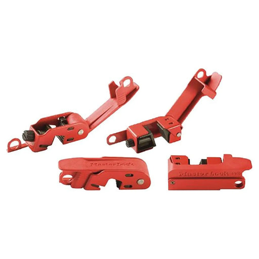 Master Lock Griptight Circuit Breaker Lockout Set (491B + 493B)