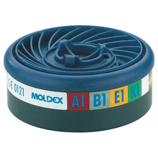 Moldex EasyLock® ABEK1 Gas Filter Cartridge (Wrap of 2)